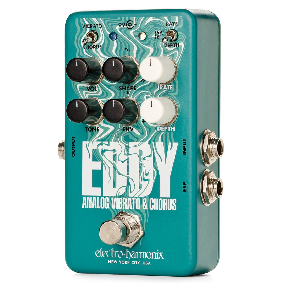 Pedale d'effet eddy analog vibrato & chorus