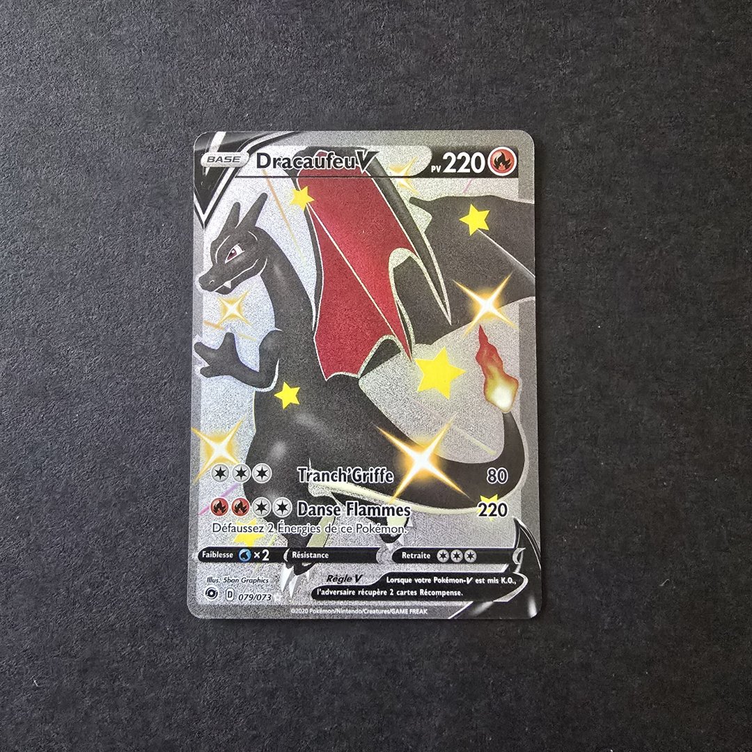 Cartes a collectionner dracaufeu v 079/073 la voie du maitre