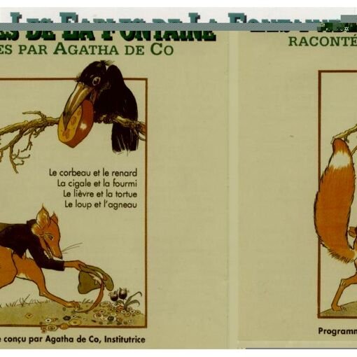 Cd les fables de la fontaine
