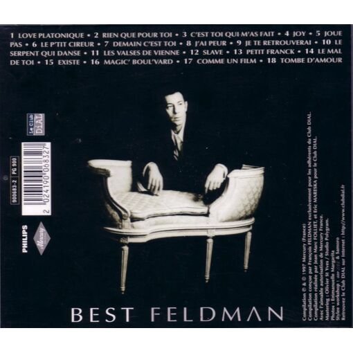Cd feldman : best of