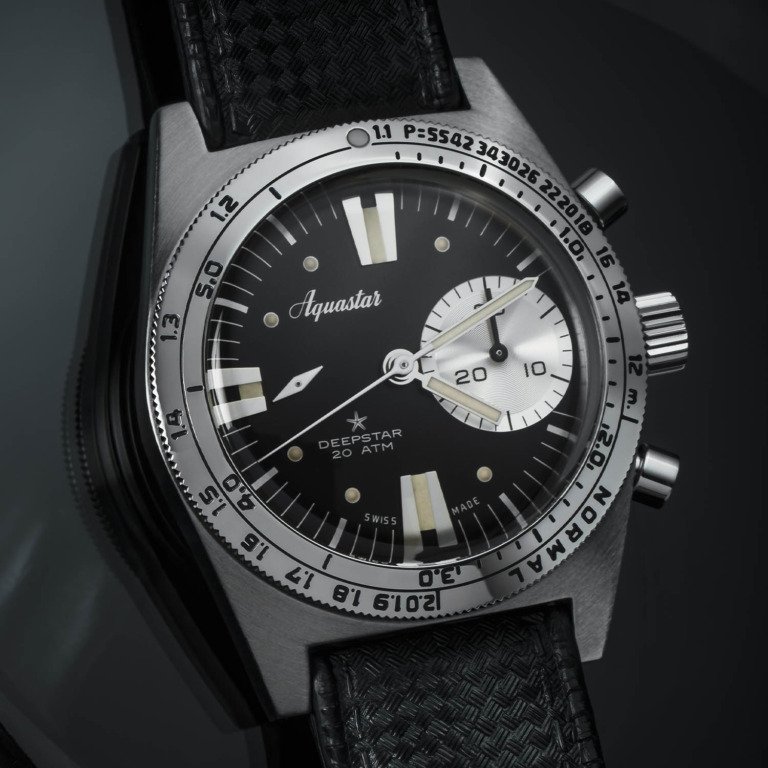 Montre deepstar chrono reedition
