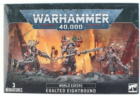 Figurine warhammer 40,000 ( 40k ) world eaters exalted eightbound