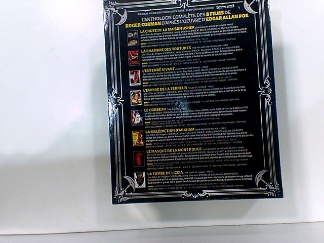Roger corman d'apres edgar allan poe en 8 films - blu-ray
