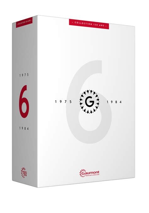Coffret gaumont 120 ans - volume 6 : 1975-1984 - edition limitee