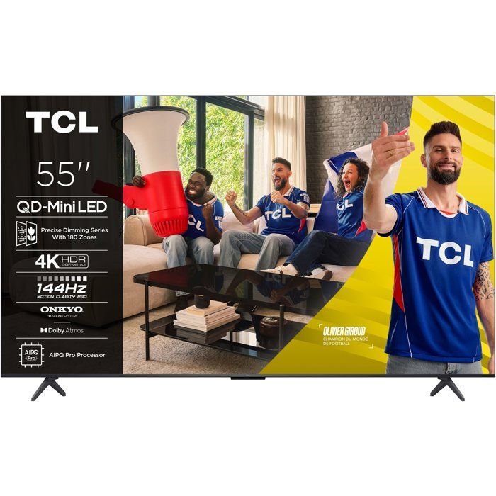 Smart tv 55" 55c6k qled smarttv 4k