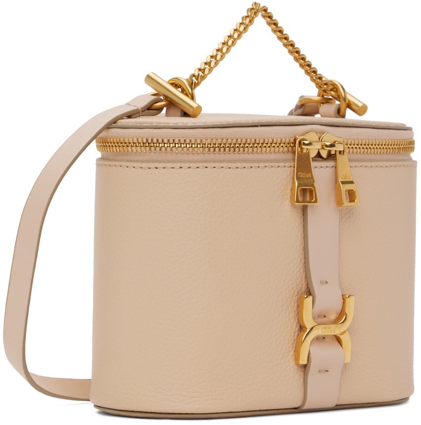 Maroquinerie marcie vanity mini rose poudre
