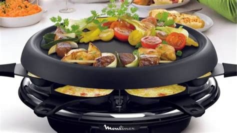 Appareil a raclette triplette