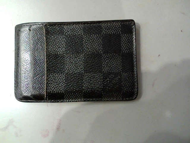 Porte cartes neo damier graphite