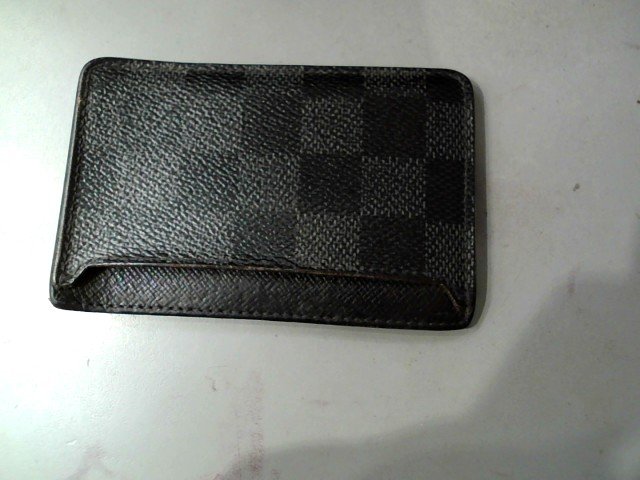 Porte cartes neo damier graphite