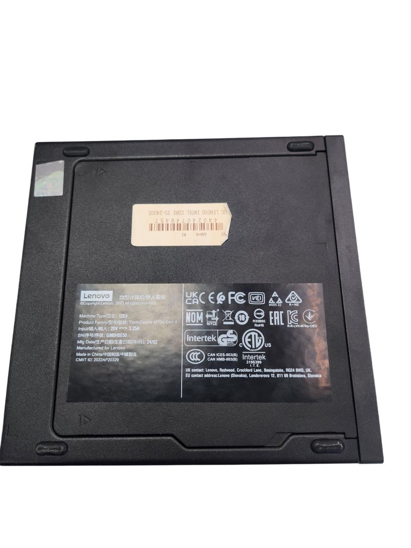 Uc i3-13100t think centre 16go 2,5ghz 512go
