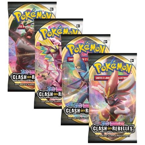 Booster pokemon clash des rebelles