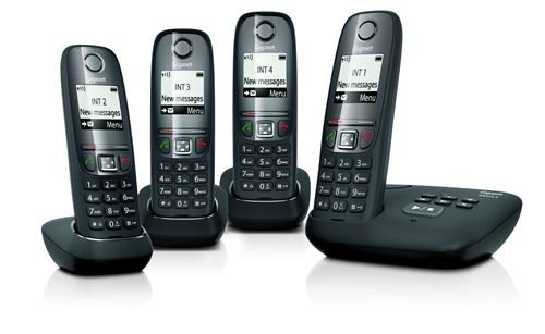 Telephone fixe sans fil gigaset as 415 a quattro