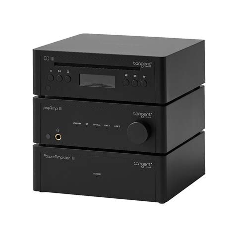 Chaine hifi ampli power amster iii + preamp iii + cd iii