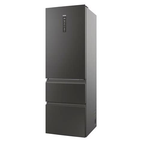 Refrigerateur combine 360l noir htw5618dnpt