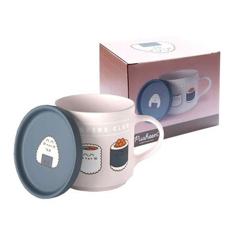 Set de mug 420ml + dessous de ta sushi lover