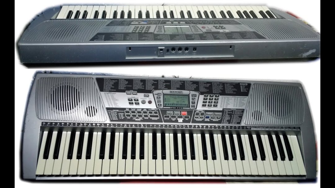 Clavier, synthe, piano... pm779