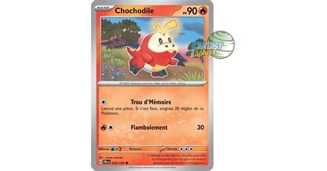 Cartes a collectionner chochodile (mep 062)