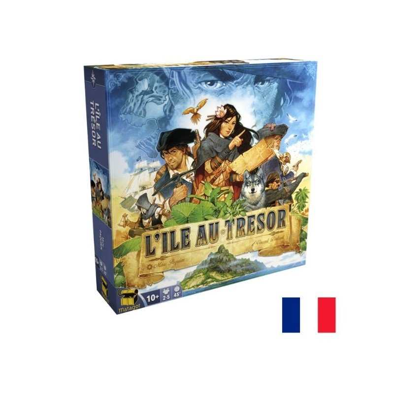 Jeu de societe l'ile au tresor