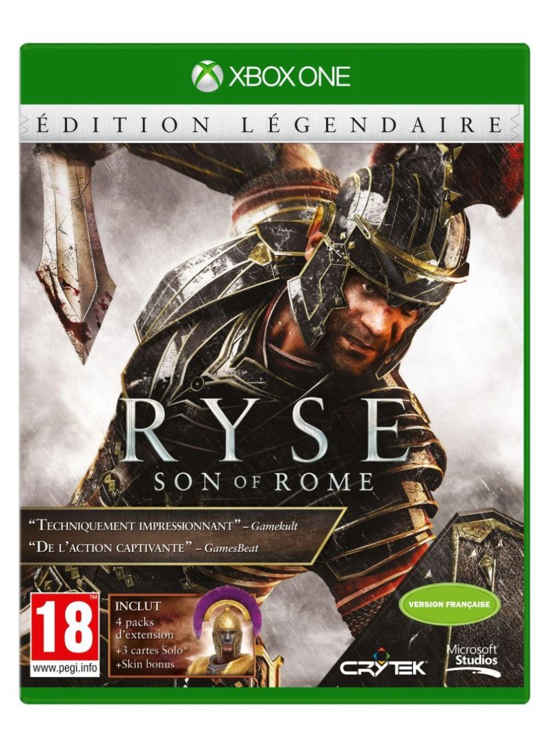 Jeu video ryse : son of rome edition legendaire