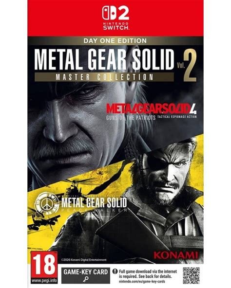 Jeu metal gear solid master collection vol.2 d1