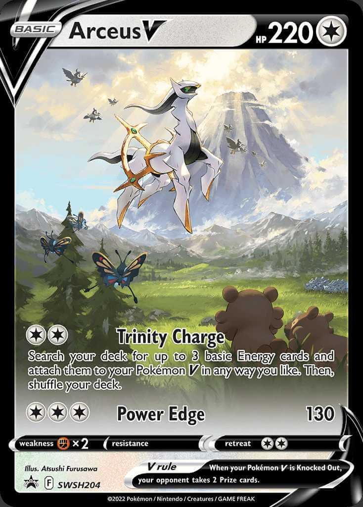 Carte arceus v swsh204