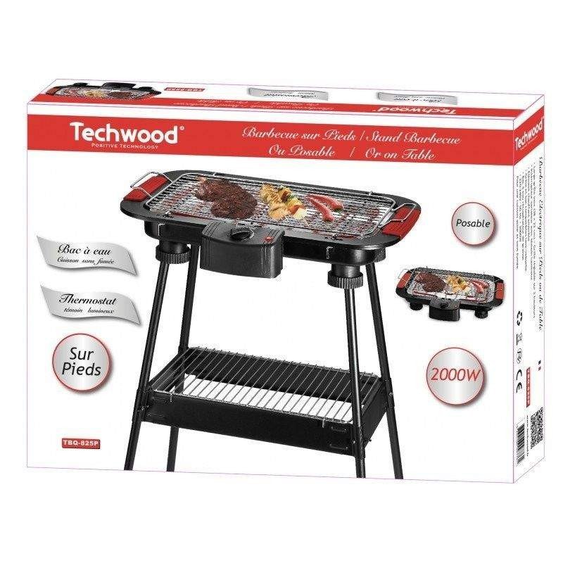 Barbecue electrique 2000w tbq-805