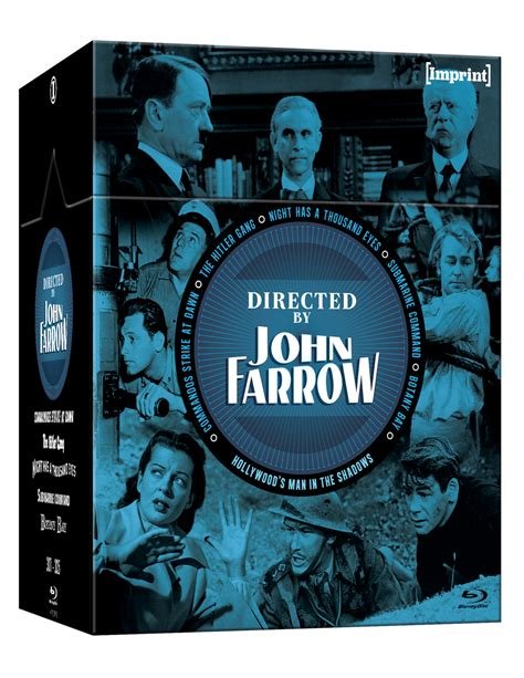 Directed by john farrow (1942-1953) [blu-ray] australia - import