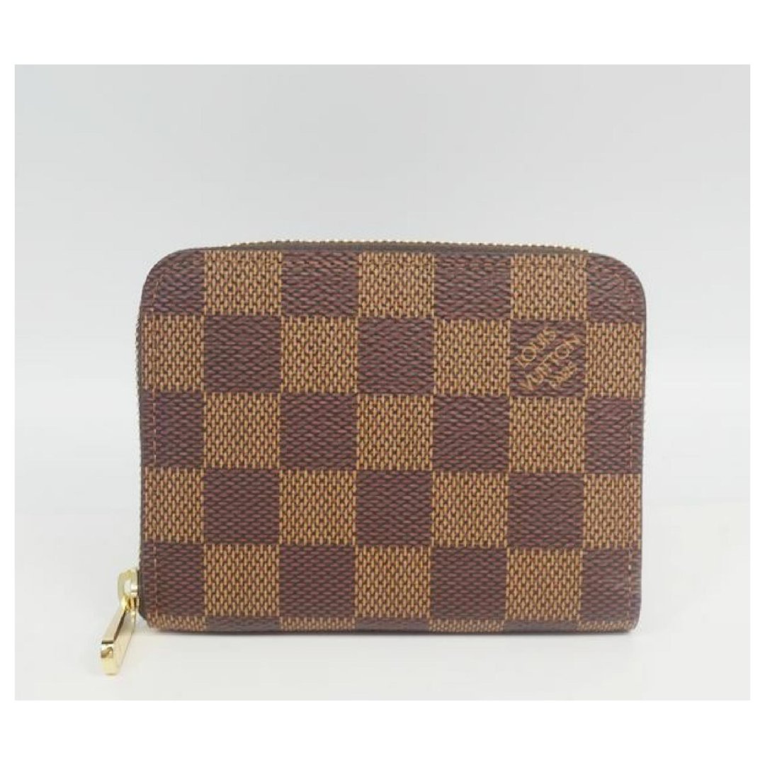 Porte monnaie damier ebene