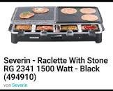 Raclette pierrade 8 pers rg 2341
