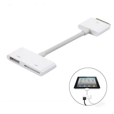 Adaptateur hdmi av numerique 30 broches a1422