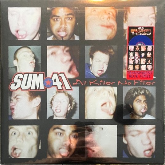 Vinyle sum 41 all killer no filler