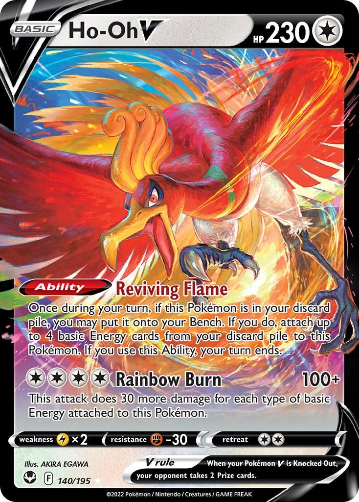 Carte ho-oh v 140/195