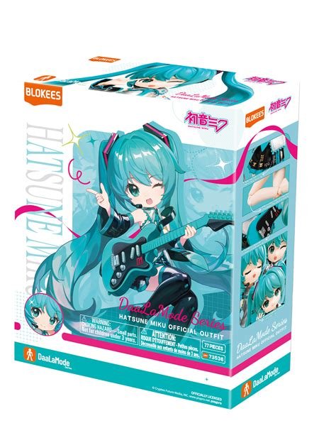 Figurine serie daalamode - kit maquette tenue officielle hatsune miku