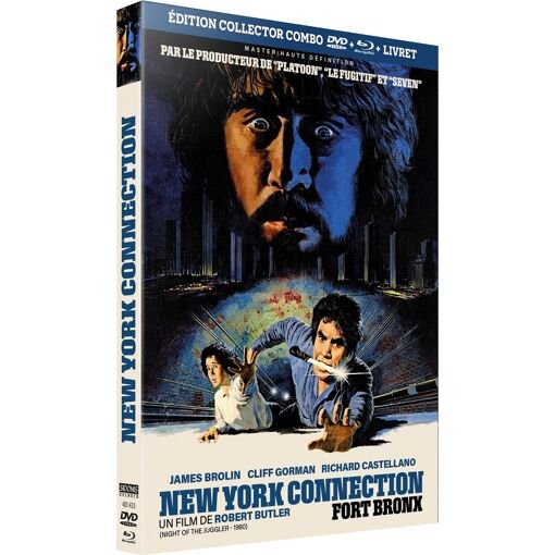 New york connection - blu-ray + dvd + livre