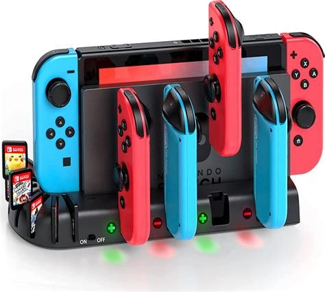 Accessoire nintendo station de charge switch