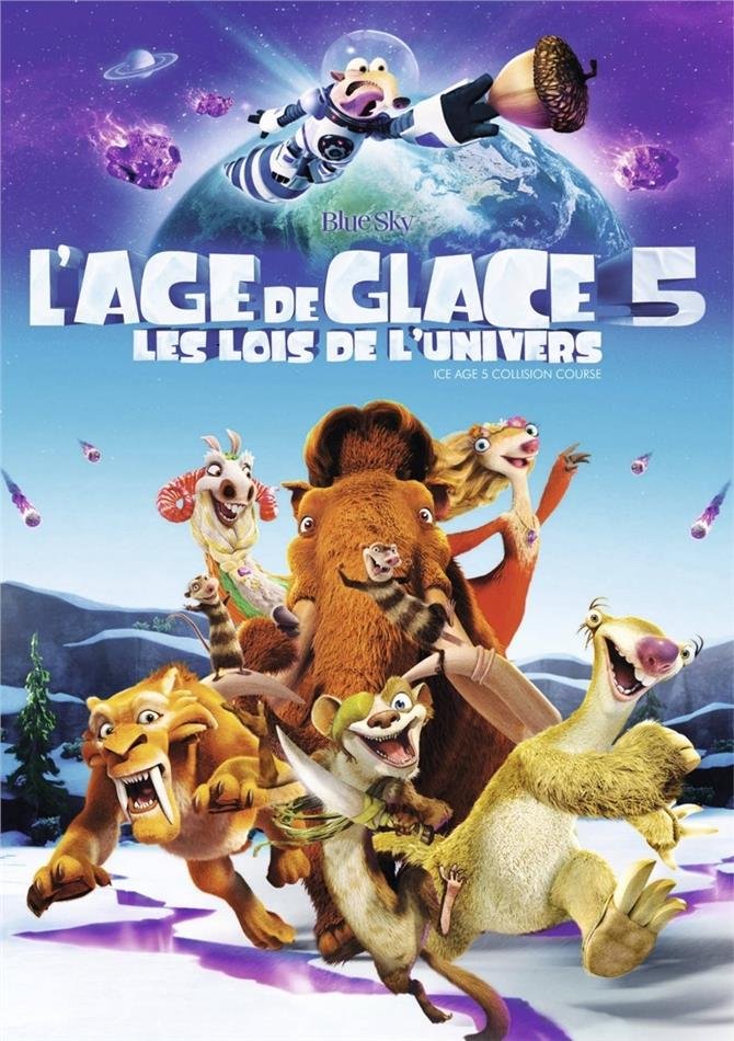 L'age de glace 5 les lois de l'univers