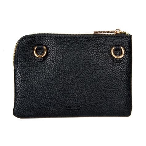Pochette dd04293 noir/dore/orange avec bandouliere