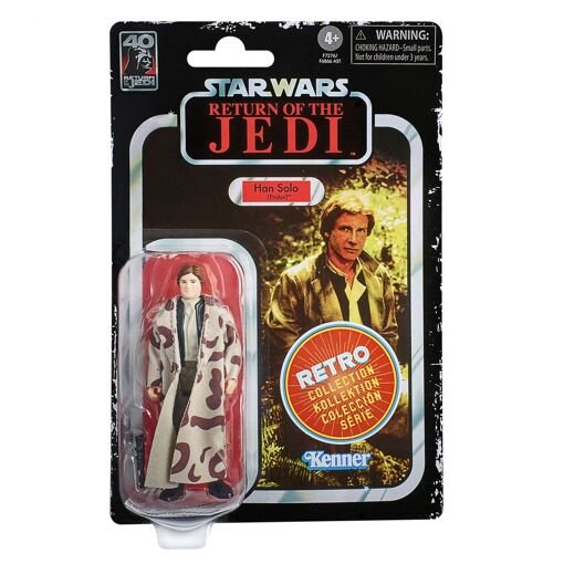 Figurine star wars retro han solo (endor)