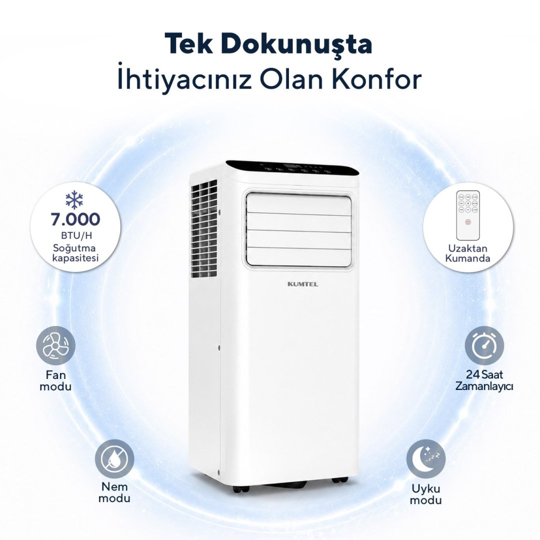 Climatiseur 2000w kumtel kmpac-7
