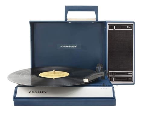 Lecteur vinyle cr6016a-bl