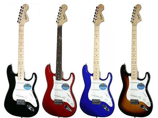 Guitare electrique 4/4 squier stratocaster affinity