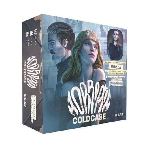 Horroria cold case - avec 98 cartes, 1 plan et 1 livret