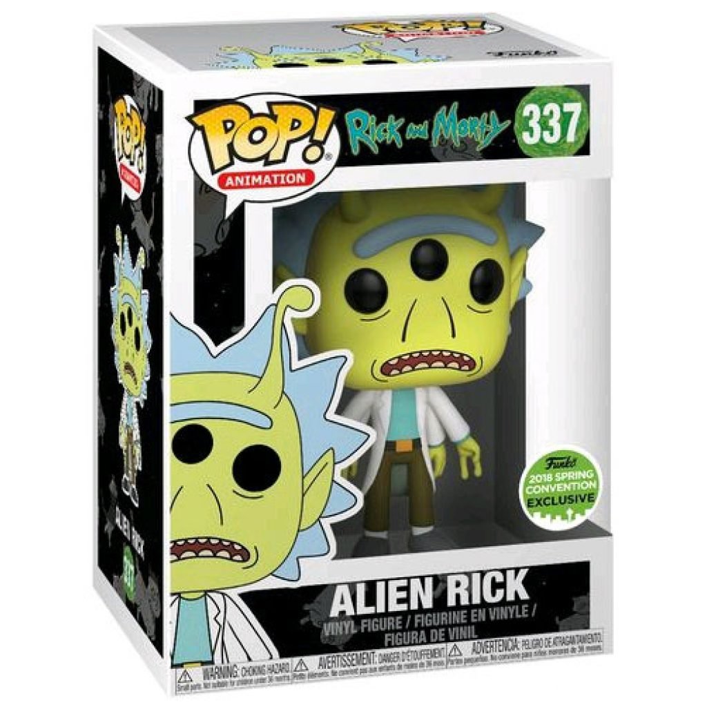Figurine alien rick