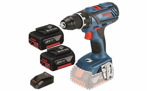 Perceuse gsr 18v-55 + 2 batteries + chargeur pack
