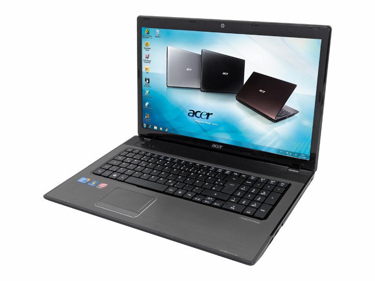Pc portable intel core i3 cpu m380 @ 2.53ghz aspire 7741g 17" 250go 4 go azerty