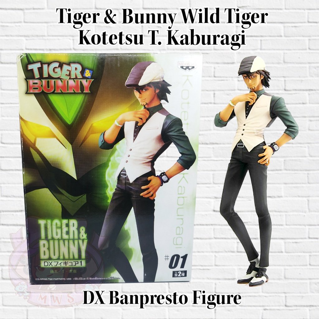 Figurine tiger & bunny kaburaki t toratohru