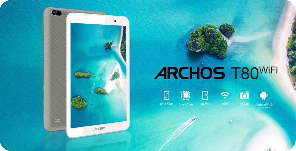 Tablette tactile t80 wifi 8" 64go