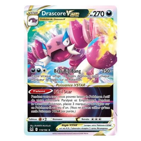 Cartes a collectionner drascore 119:196
