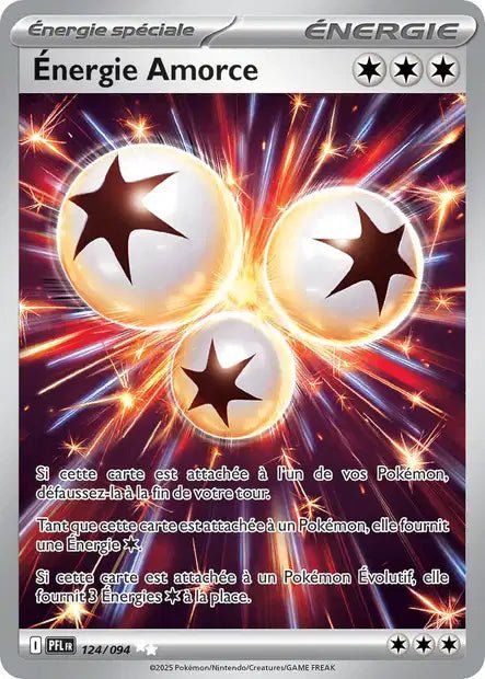 Carte pokemon energie amorce pfl 124/094