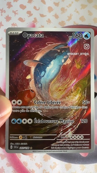 Carte pokemon oyacata csv1c 132/127